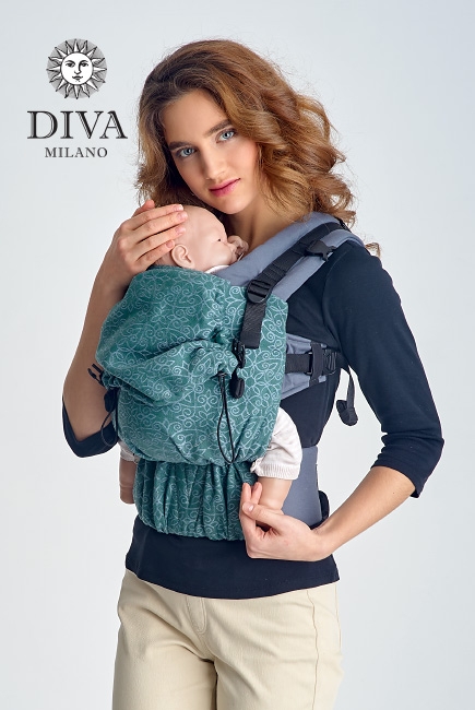 Эрго-рюкзак с рождения Diva Basico Atlantico Simple One! Эрго-рюкзак с рождения Diva Basico Atlantico Simple One!