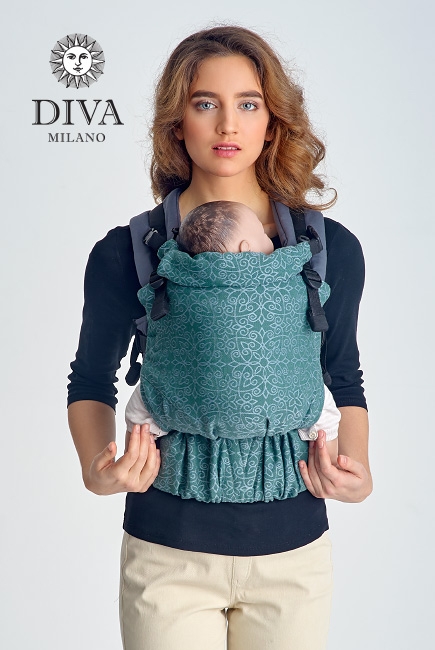 Эрго-рюкзак с рождения Diva Basico Atlantico Simple One! Эрго-рюкзак с рождения Diva Basico Atlantico Simple One!