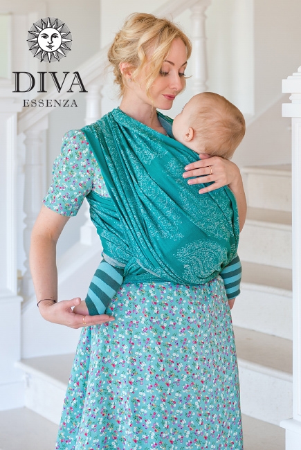 Слинг-шарф Diva Essenza, Smeraldo Linen Слинг-шарф Diva Essenza, Smeraldo Linen