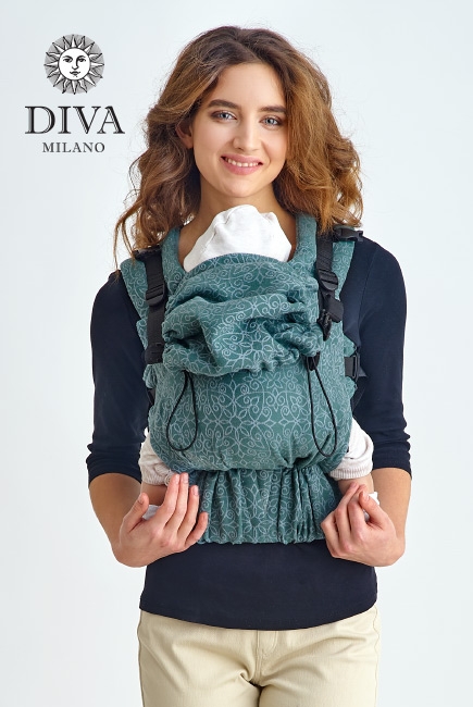 Эрго-рюкзак шарфовый Diva Basico Atlantico One! Эрго-рюкзак шарфовый Diva Basico Atlantico One!