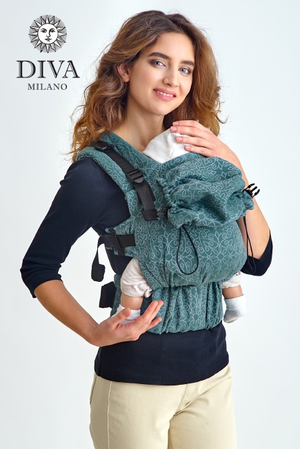 Эрго-рюкзак шарфовый Diva Basico Atlantico One! Эрго-рюкзак шарфовый Diva Basico Atlantico One!