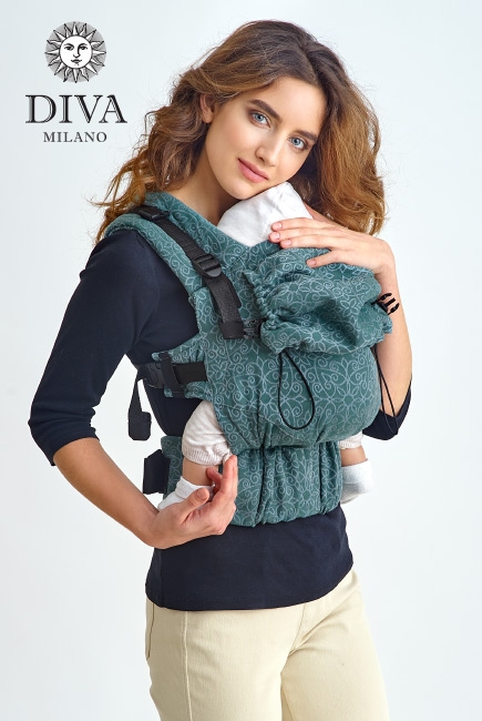 Эрго-рюкзак шарфовый Diva Basico Atlantico One! Эрго-рюкзак шарфовый Diva Basico Atlantico One!