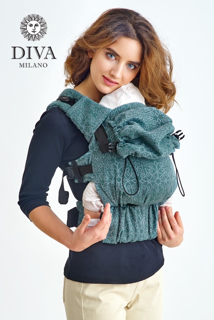 Эрго-рюкзак шарфовый Diva Basico Atlantico One! Эрго-рюкзак шарфовый Diva Basico Atlantico One!