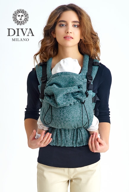 Эрго-рюкзак шарфовый Diva Basico Atlantico One! Эрго-рюкзак шарфовый Diva Basico Atlantico One!