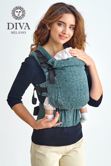 Эрго-рюкзак шарфовый Diva Basico Atlantico One! Эрго-рюкзак шарфовый Diva Basico Atlantico One!