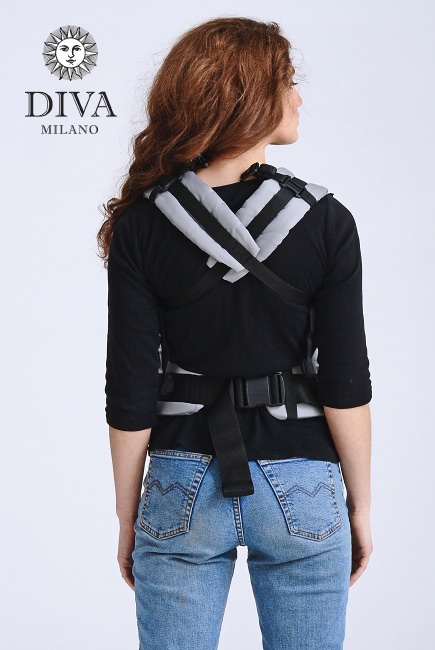 Эрго рюкзак Diva Canvas One!, Nebbia Эрго рюкзак Diva Canvas One!, Nebbia