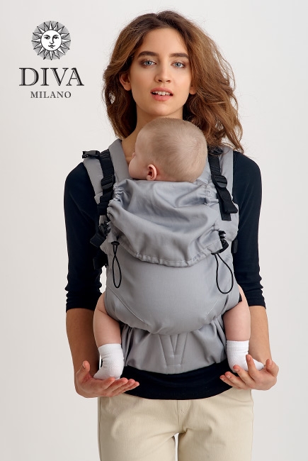Эрго рюкзак Diva Canvas One!, Nebbia Эрго рюкзак Diva Canvas One!, Nebbia