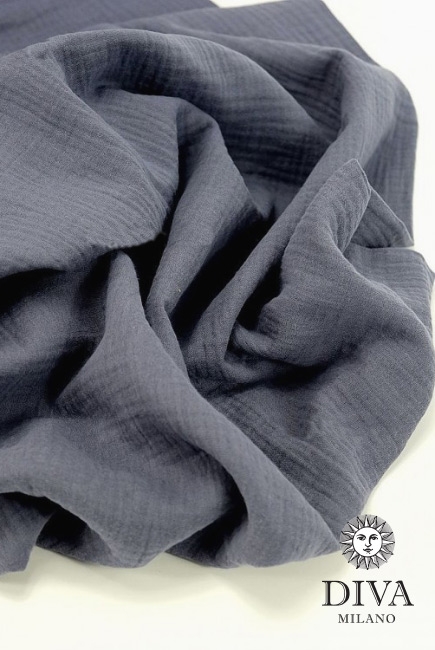 Накидка для кормления (милк снуд) муслиновая, Dark Grey Накидка для кормления (милк снуд) муслиновая, Dark Grey