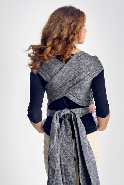 Май-слинг Diva Basico, Charcoal с капюшоном Май-слинг Diva Basico, Charcoal с капюшоном