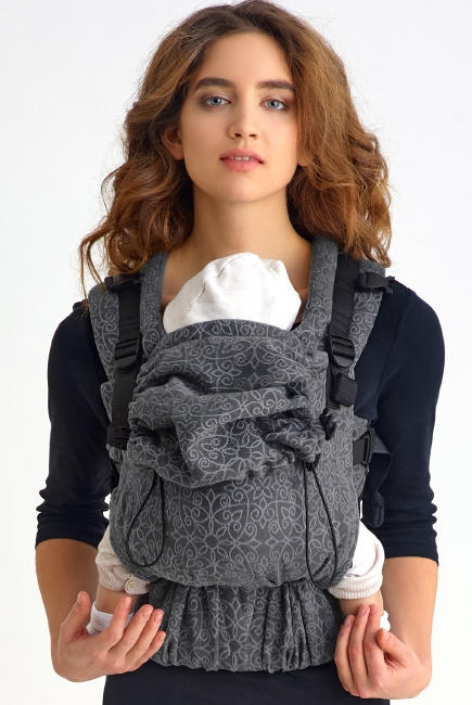 Эрго-рюкзак с рождения Diva Basico Charcoal One!