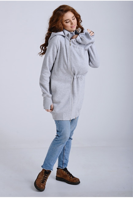 Слинготолстовка (слингокофта) для беременных Diva Outerwear 3в1, Nebbia Слинготолстовка (слингокофта) для беременных Diva Outerwear 3в1, Nebbia