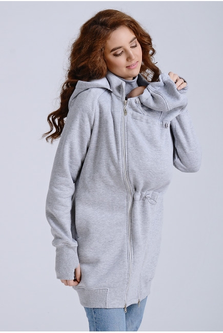 Слинготолстовка (слингокофта) для беременных Diva Outerwear 3в1, Nebbia Слинготолстовка (слингокофта) для беременных Diva Outerwear 3в1, Nebbia