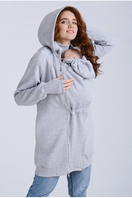 Слинготолстовка (слингокофта) для беременных Diva Outerwear 3в1, Nebbia Слинготолстовка (слингокофта) для беременных Diva Outerwear 3в1, Nebbia