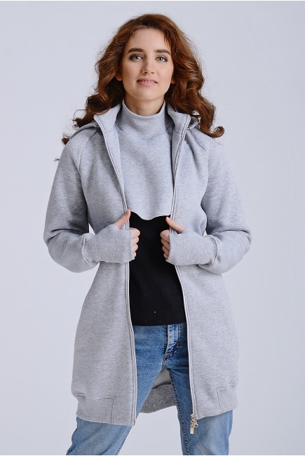 Слинготолстовка (слингокофта) для беременных Diva Outerwear 3в1, Nebbia Слинготолстовка (слингокофта) для беременных Diva Outerwear 3в1, Nebbia