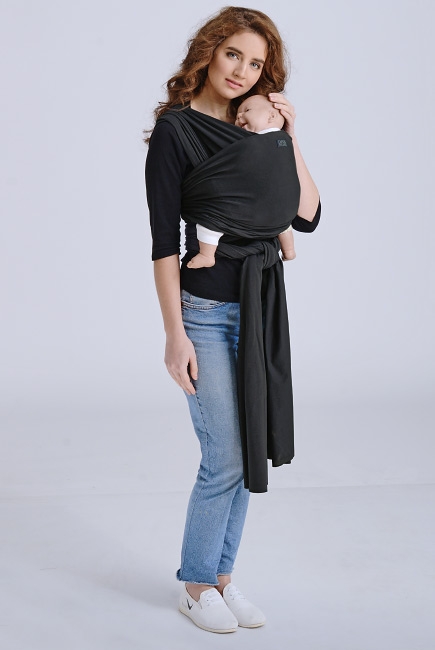 Трикотажный слинг-шарф Diva Stretchy, Nero Трикотажный слинг-шарф Diva Stretchy, Nero