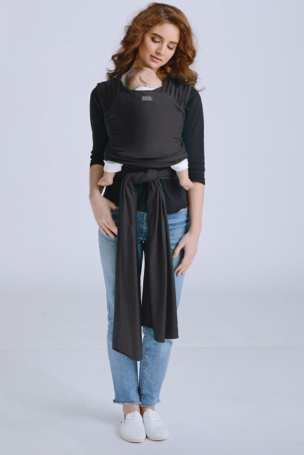 Трикотажный слинг-шарф Diva Stretchy, Nero Трикотажный слинг-шарф Diva Stretchy, Nero