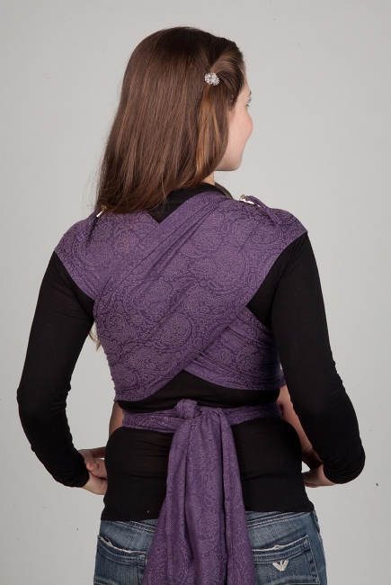 Май-слинг Ellevill Zara Aubergin/ Paisley Liberty