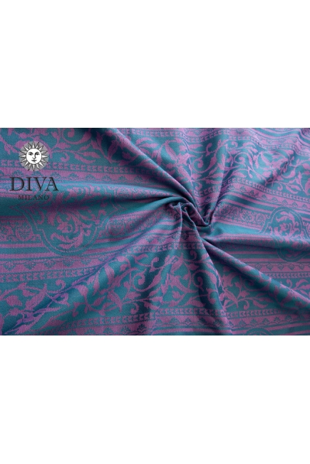 Слинг-шарф Diva Milano c коноплей, Flora Pavone Слинг-шарф Diva Milano c коноплей, Flora Pavone