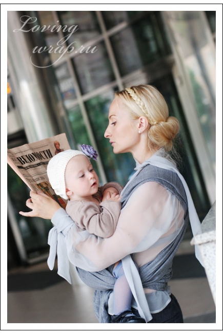 Слинг-шарф Ellevill Jade Fog