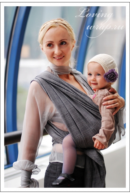 Слинг-шарф Ellevill Jade Fog