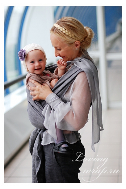 Слинг-шарф Ellevill Jade Fog