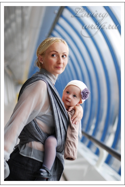 Слинг-шарф Ellevill Jade Fog