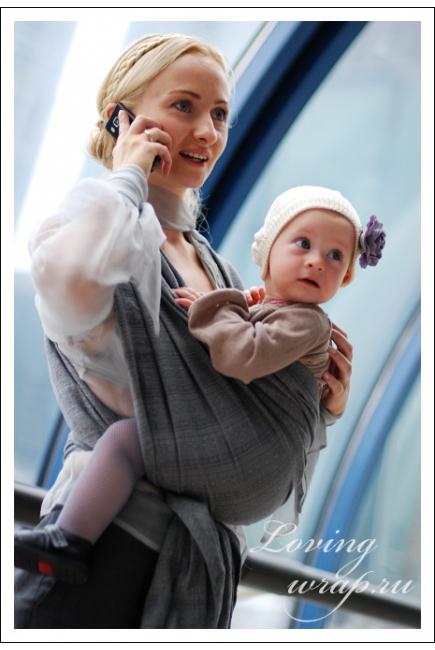 Слинг-шарф Ellevill Jade Fog