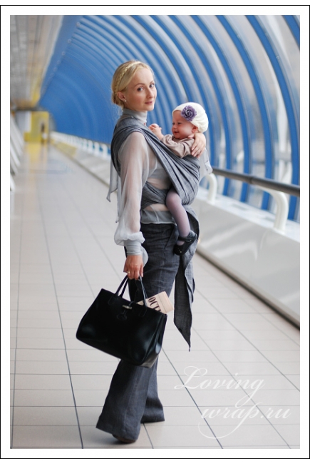 Слинг-шарф Ellevill Jade Fog