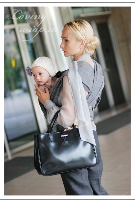 Слинг-шарф Ellevill Jade Fog