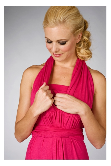 Платье для кормления MaternaLove "Goddess Convertible", цвет фуксия Платье для кормления MaternaLove "Goddess Convertible", цвет фуксия