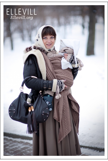 Слинг-шарф Ellevill Zara Chocco