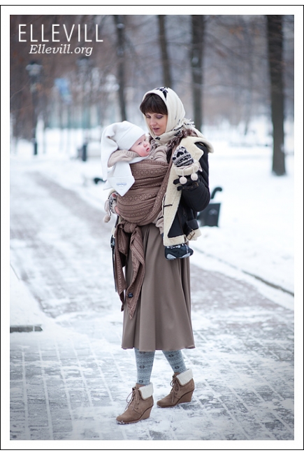 Слинг-шарф Ellevill Zara Chocco