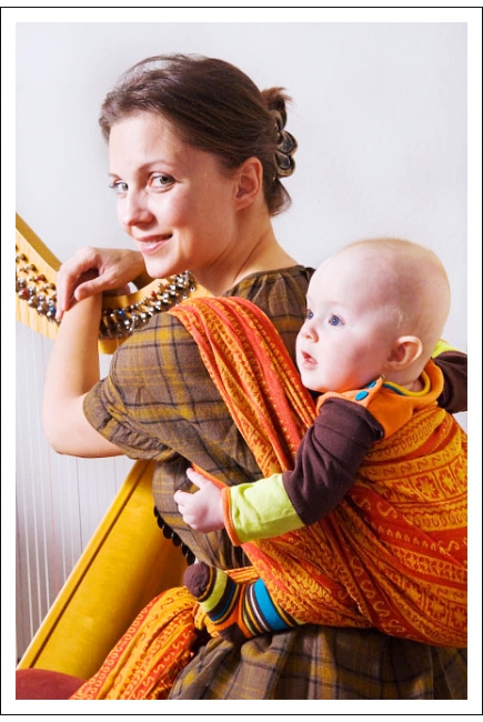 Слинг-шарф Ellevill Zara Curry Слинг-шарф Ellevill Zara Curry