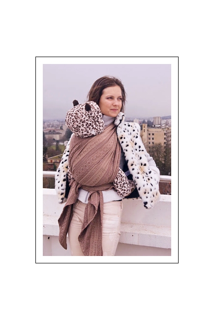 Слинг-шарф Ellevill Zara Chocco