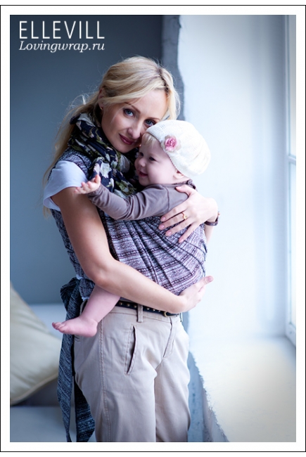 Слинг-шарф Ellevill Jade Brown