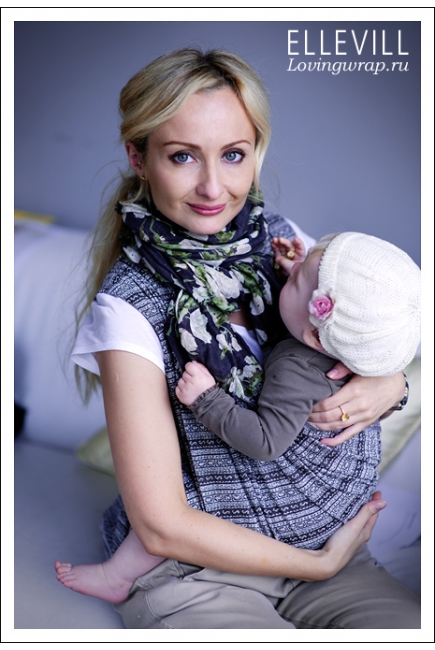 Слинг-шарф Ellevill Jade Brown