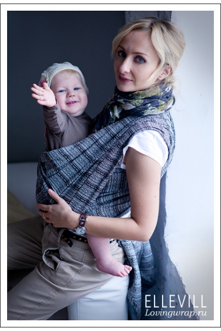 Слинг-шарф Ellevill Jade Brown