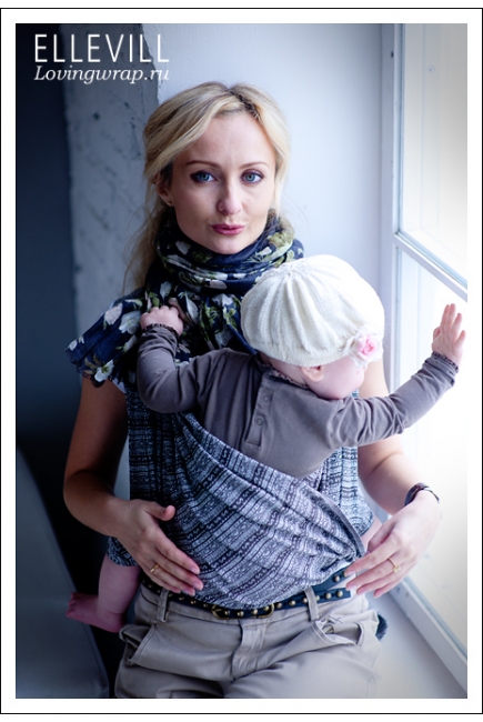 Слинг-шарф Ellevill Jade Brown