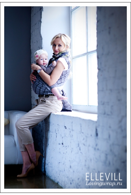 Слинг-шарф Ellevill Jade Brown