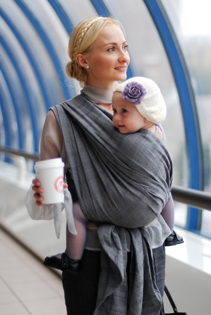 Слинг-шарф Ellevill Jade Fog