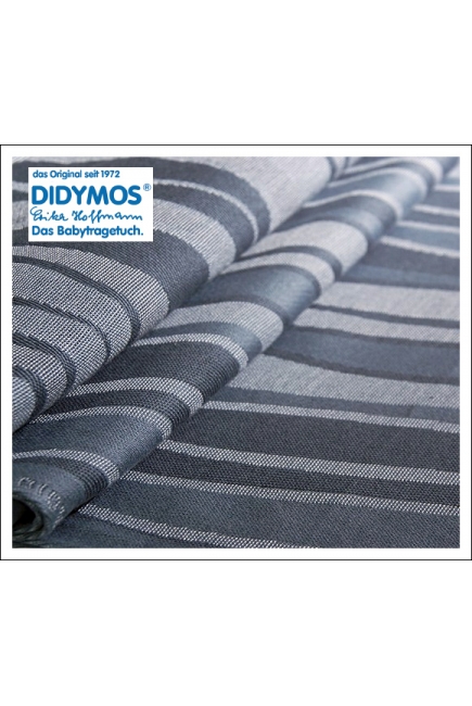Слинг-шарф Didymos, Waves Silver (серебряные волны)