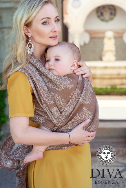 Слинг-шарф Diva Essenza, Moka Linen Слинг-шарф Diva Essenza, Moka Linen