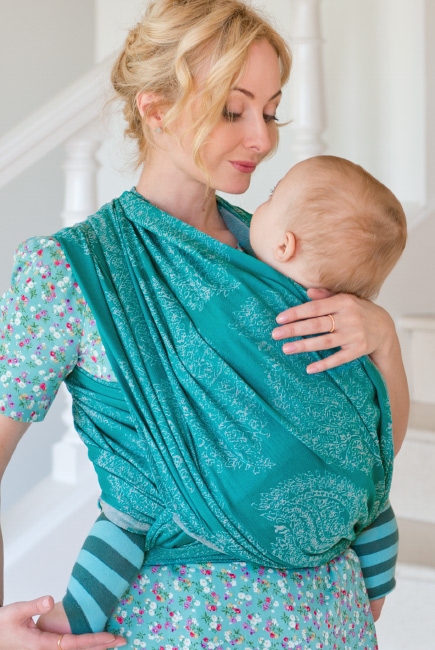 Слинг-шарф Diva Essenza, Smeraldo Linen Слинг-шарф Diva Essenza, Smeraldo Linen