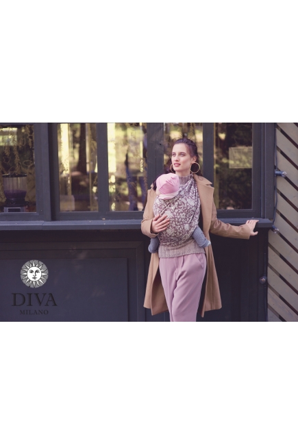 Слинг-шарф Diva Milano c коноплей, Rose Canella Слинг-шарф Diva Milano c коноплей, Rose Canella