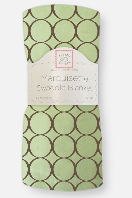 Пеленка детская тонкая SwaddleDesigns Маркизет Lime w/BR Mod C Пеленка детская тонкая SwaddleDesigns Маркизет Lime w/BR Mod C