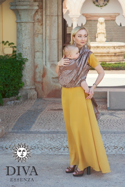 Слинг-шарф Diva Essenza, Moka Linen Слинг-шарф Diva Essenza, Moka Linen