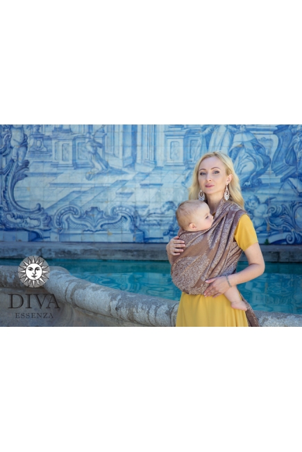 Слинг-шарф Diva Essenza, Moka Linen Слинг-шарф Diva Essenza, Moka Linen