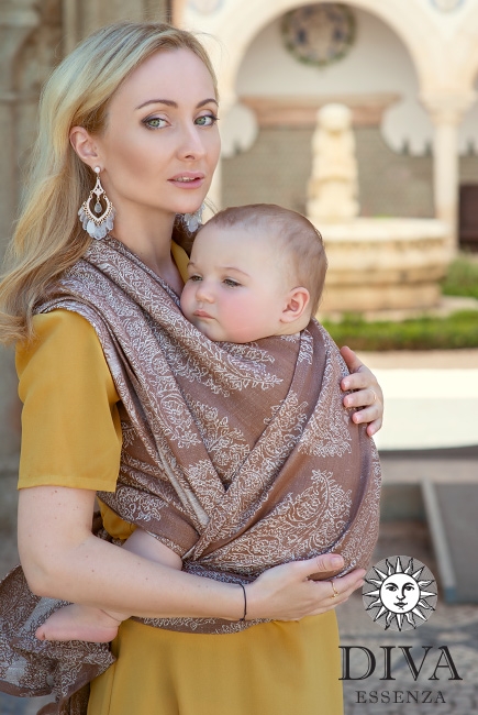 Слинг-шарф Diva Essenza, Moka Linen Слинг-шарф Diva Essenza, Moka Linen