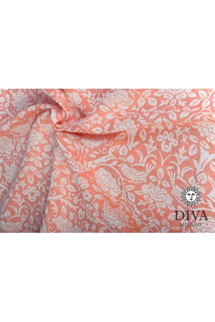 Слинг-шарф Diva Milano cо льном, Rose Arancio Слинг-шарф Diva Milano cо льном, Rose Arancio