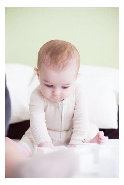 KoCoi Комбинезон-поддева детский из шерсти мериноса, натур